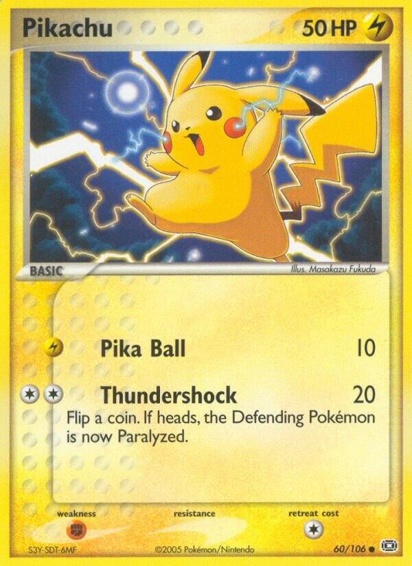 Pikachu - EX Emerald