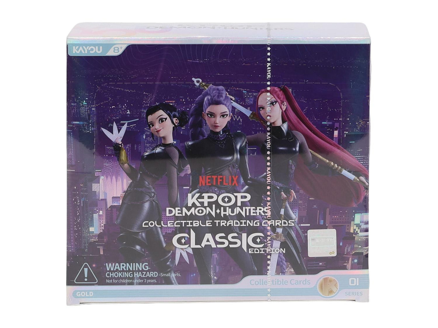 K-Pop Demon Hunters Collectible Cards: Classic Edition Foil Pack Display