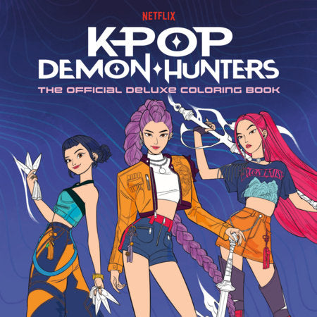 K-Pop Demon Hunters Coloring Book