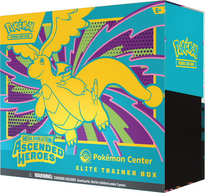 Pokémon TCG: Mega Evolution Ascended Heroes Elite Trainer Box [Pokemon Center]