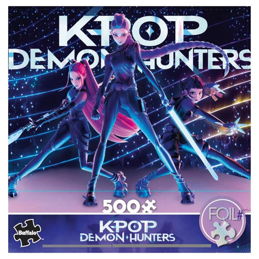 K-Pop Demon Hunters: Huntrix Battle Foil 500 Piece Puzzle