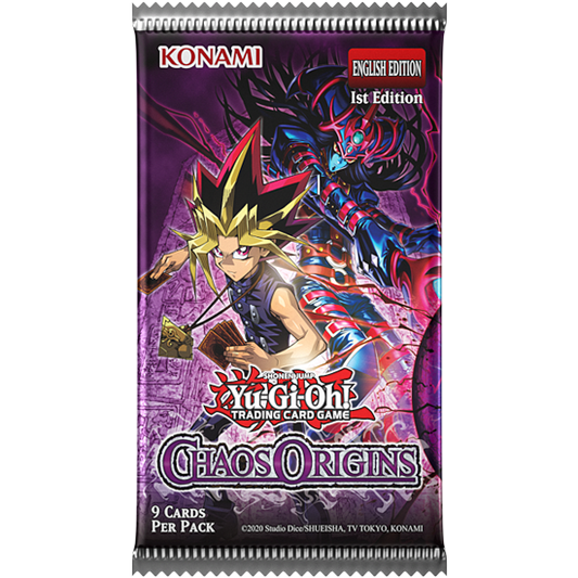 Yu-Gi-Oh! Chaos Origins 1st Edition Booster Pack