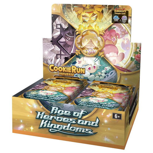 CookieRun TCG Age of Heroes and Kingdoms Booster Box