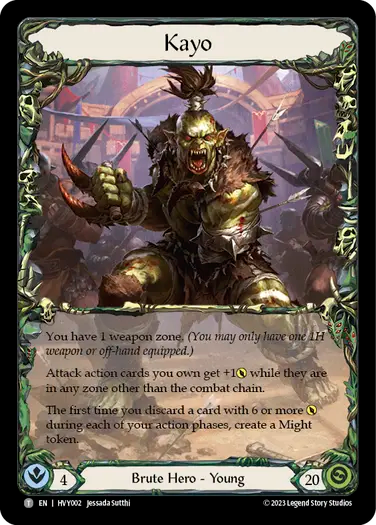 Flesh and Blood: Heavy Hitters Blitz Deck