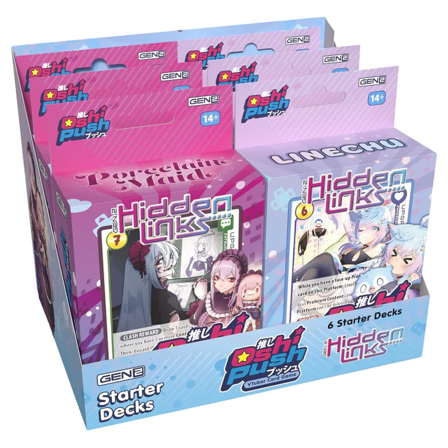 Oshi Push Hidden Links Starter Deck