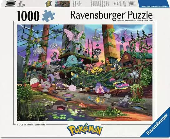 Jolteon and Reclaimed Power Plant (1000 Piece Puzzle)