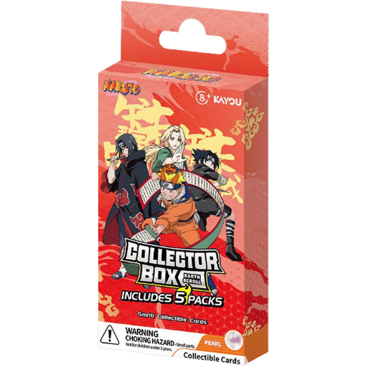 Naruto: Smriti - Earth Scroll-  Collector Box (5 Packs)
