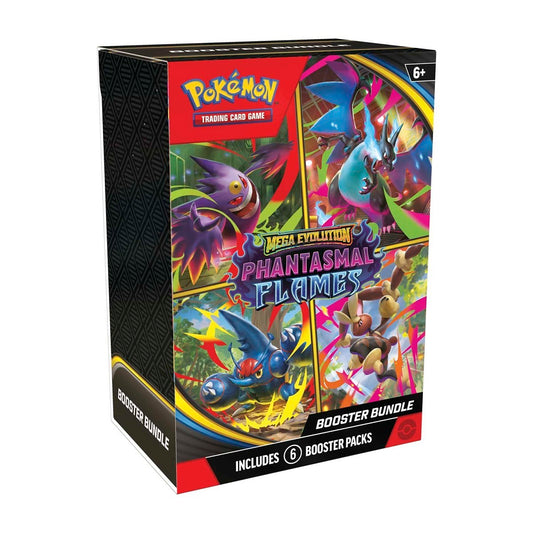 Pokémon TCG: Mega Evolution Phantasmal Flames Booster Bundle