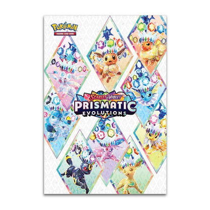 Pokémon TCG: Scarlet & Violet-Prismatic Evolutions Poster Collection