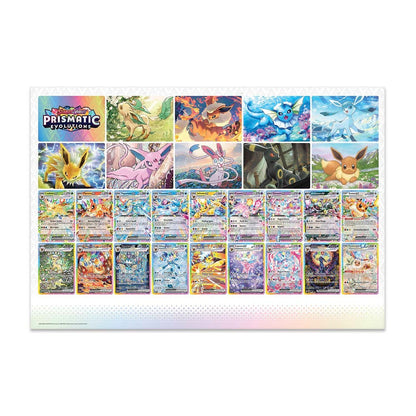 Pokémon TCG: Scarlet & Violet-Prismatic Evolutions Poster Collection