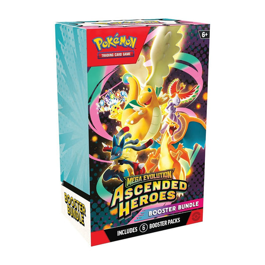 Pokémon TCG: Mega Evolution Ascended Heroes Booster Bundle