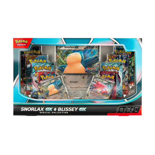Pokémon TCG: Snorlax ex and Blissey ex Special Collection Box