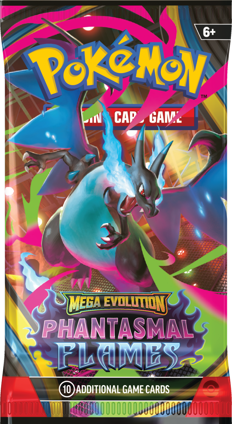 Pokémon TCG: Mega Evolution Phantasmal Flames Booster Pack
