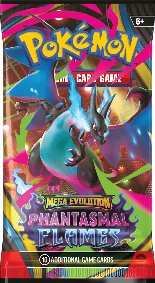Pokémon TCG: Mega Evolution Phantasmal Flames Booster Pack