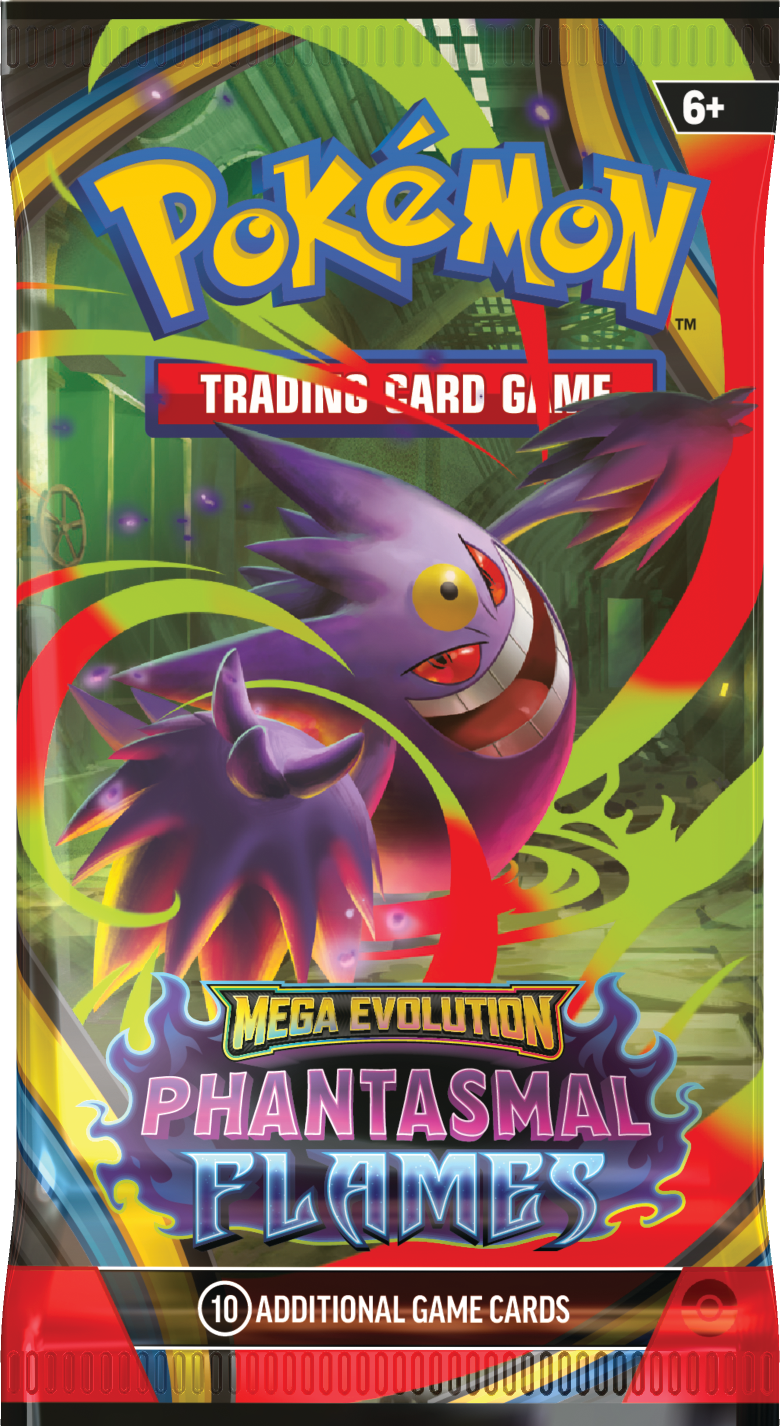 Pokémon TCG: Mega Evolution Phantasmal Flames Booster Pack