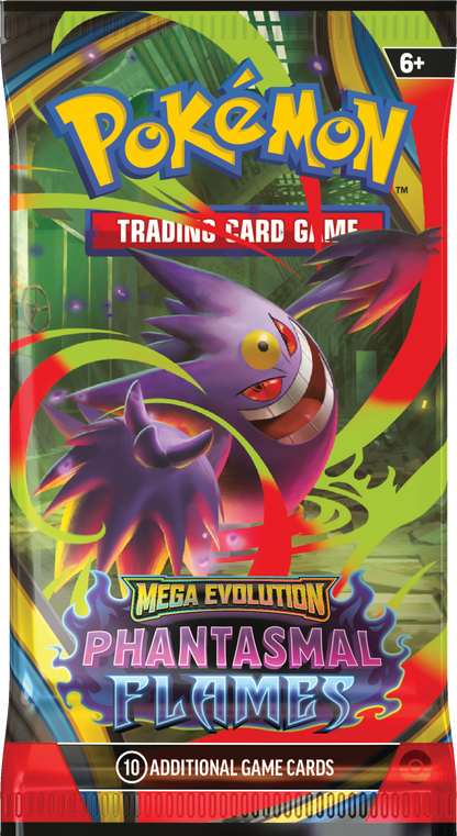 Pokémon TCG: Mega Evolution Phantasmal Flames Booster Pack