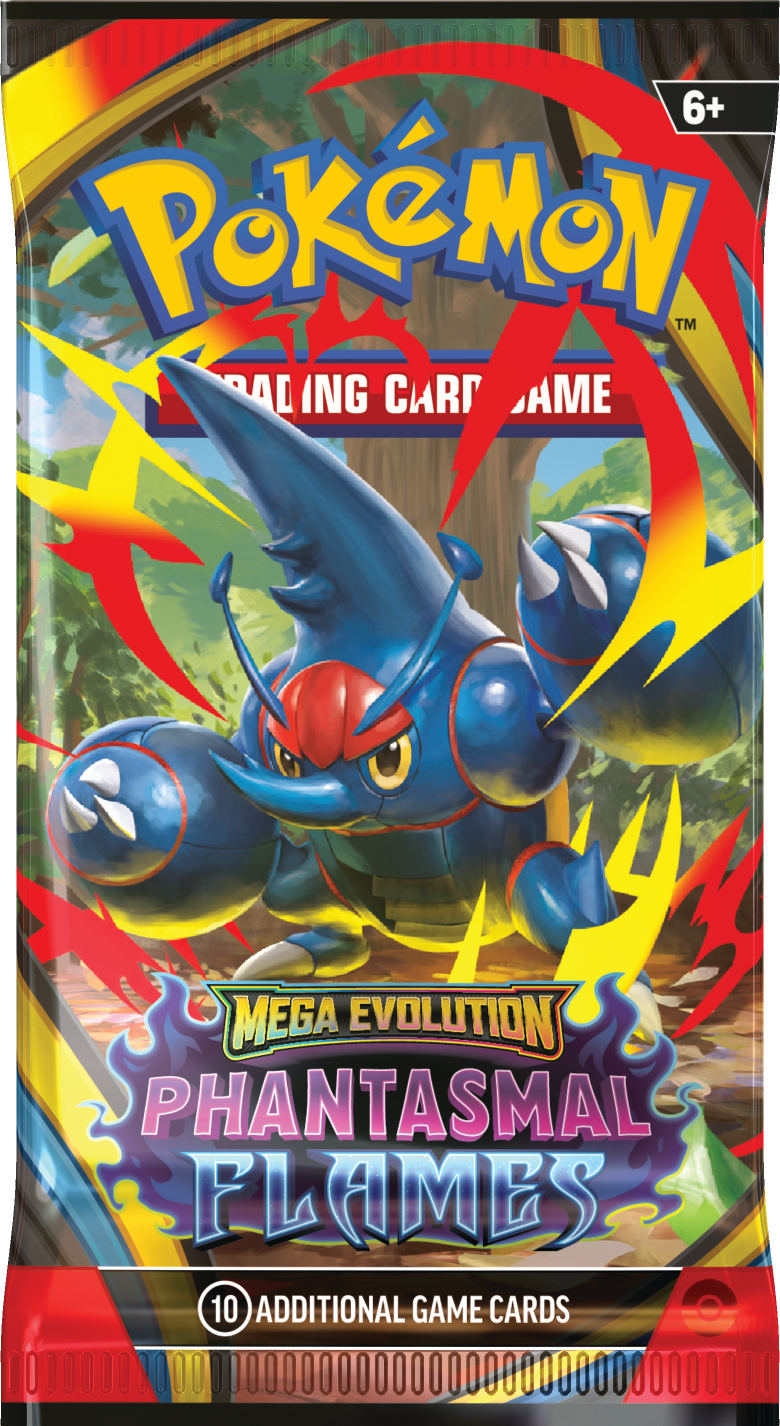 Pokémon TCG: Mega Evolution Phantasmal Flames Booster Pack