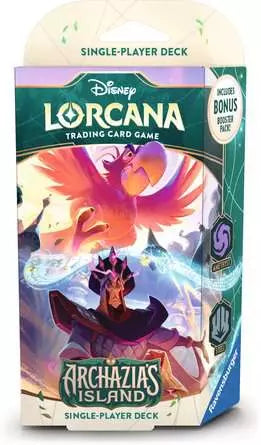 Disney Lorcana: Archazia’s Island Deck: Amethyst & Steel