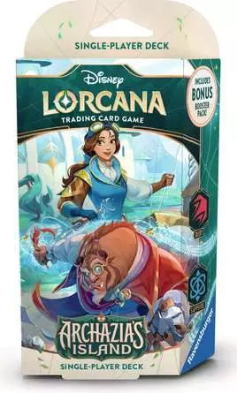 Disney Lorcana: Archazia’s Island Deck: Ruby & Sapphire