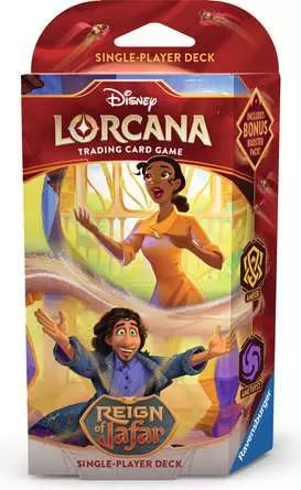 Disney Lorcana: Reign Of Jafar Deck: Amber & Amethyst