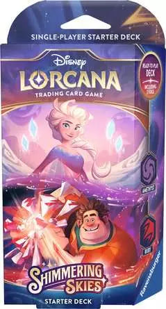 Disney Lorcana: Shimmering Skies Deck: Amethyst & Ruby