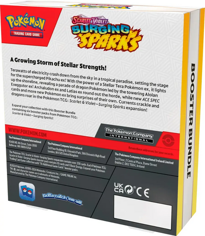 Pokémon TCG: Scarlet & Violet-Surging Sparks Booster Bundle