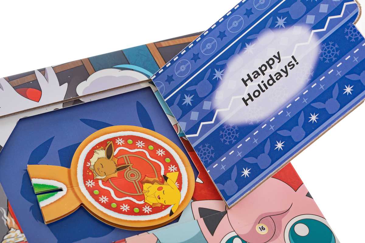 Pokémon Holiday Advent Pop-Up Tree Calendar by Pikachu Press