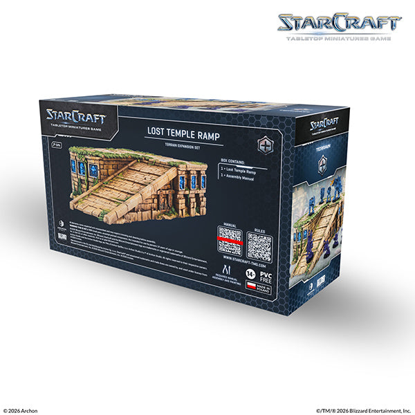 StarCraft TMG: Terrain- Lost Temple Ramp, Terrain Expansion Set