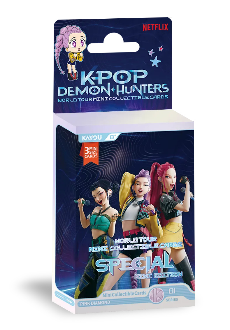 K-Pop Demon Hunters Collectible Cards Special Mini Edition