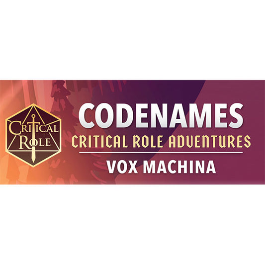 Codenames Critical Role Adventures: Vox Machina Expansion Pack