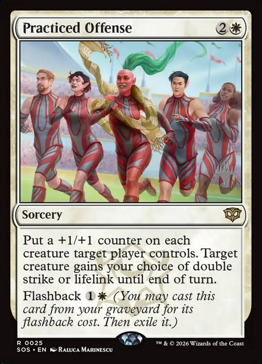 Practiced Offense - Secrets of Strixhaven Promos