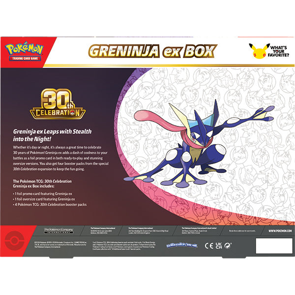 Pokemon TCG: 30th Celebration ex Box