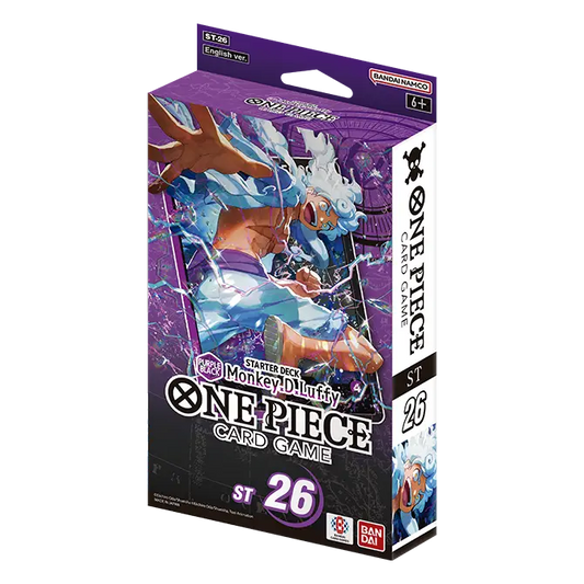 Starter Deck 26 PURPLE/BLACK Monkey.D.Luffy (ST-26)