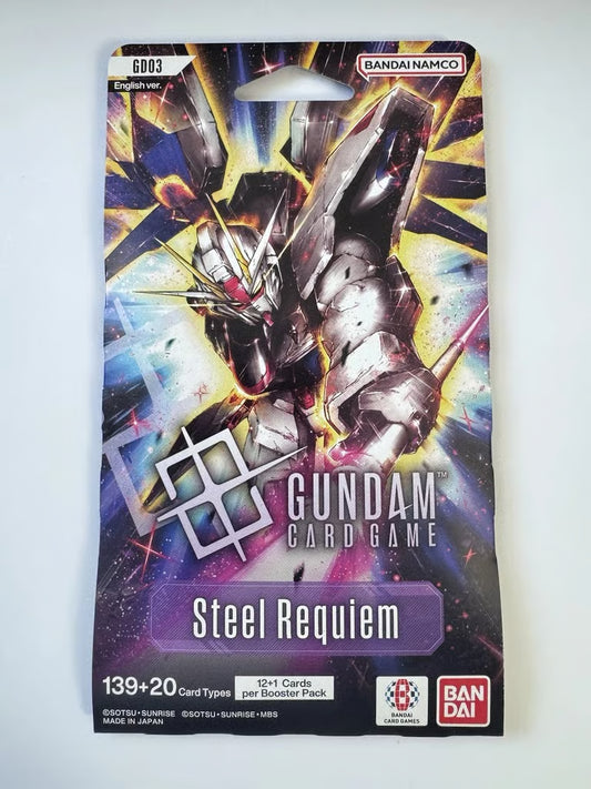 Gundam Steel Requiem Sleeved Booster Pack
