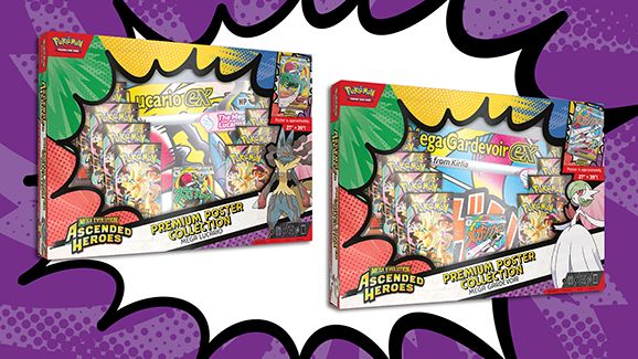 Pokémon TCG: Mega Evolution Ascended Heroes Premium Poster Collection [Mega Gardevoir]
