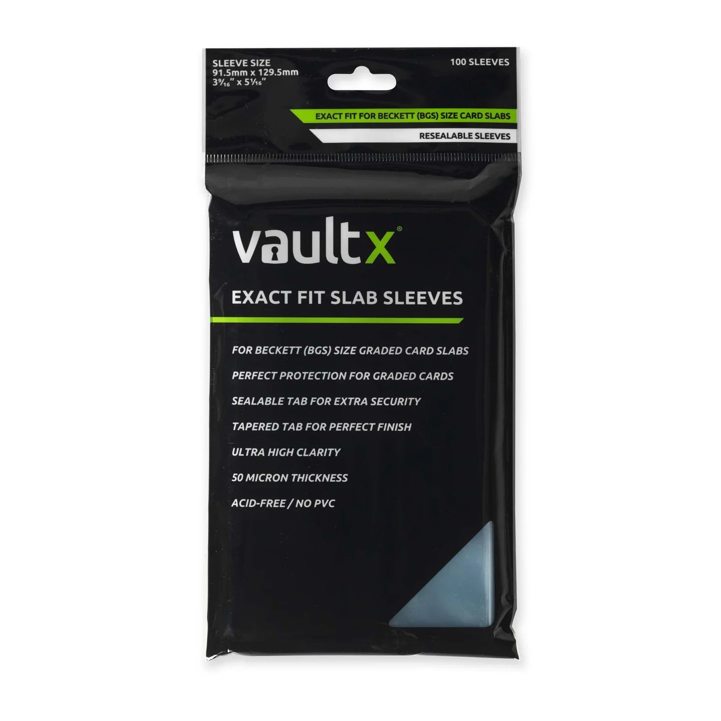 Exact Fit Slab Sleeves (100 ct)