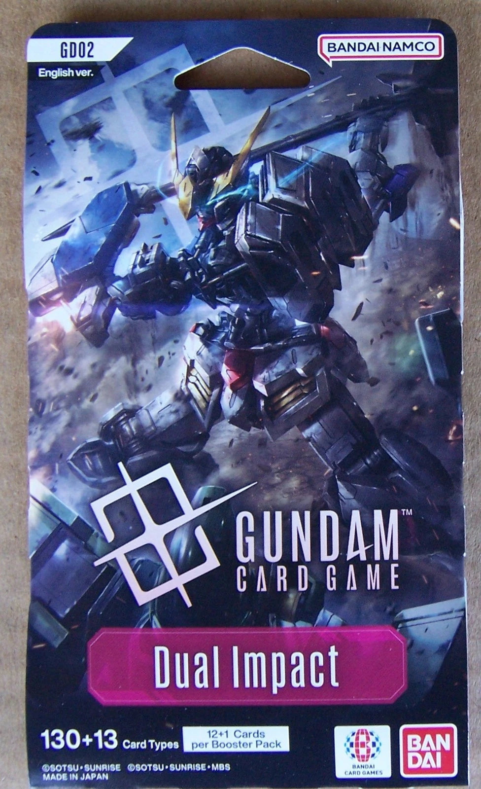 Gundam Dual Impact Sleeved Booster Pack