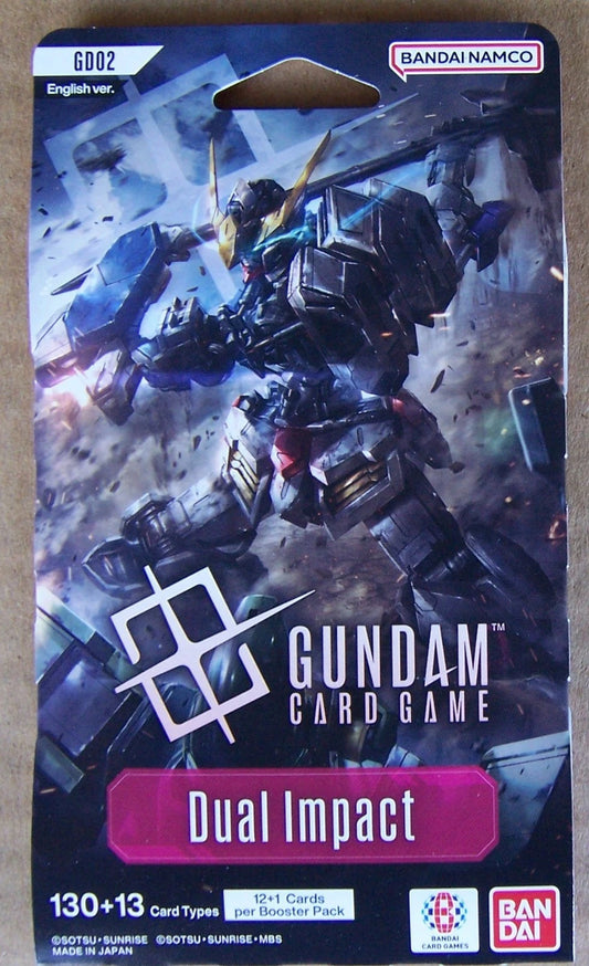 Gundam Dual Impact Sleeved Booster Pack