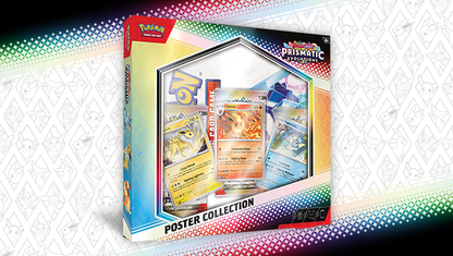 Pokémon TCG: Scarlet & Violet-Prismatic Evolutions Poster Collection