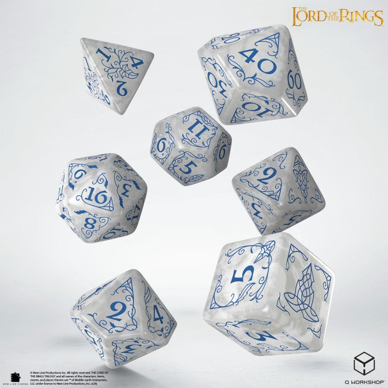 The Lord of the Rings Dice Set: Rivendell - Stone