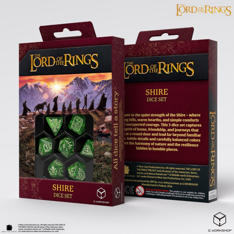 The Lord of the Rings Dice Set: Shire